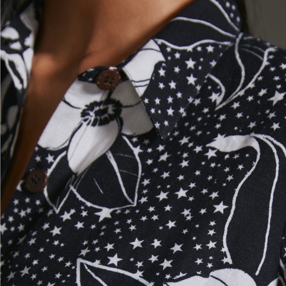 Anthropologie x Farm Rio Printed Surf Shirt - Picture 5 of 12